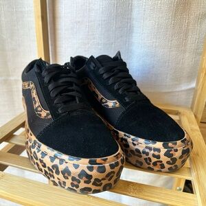 Vans leopard